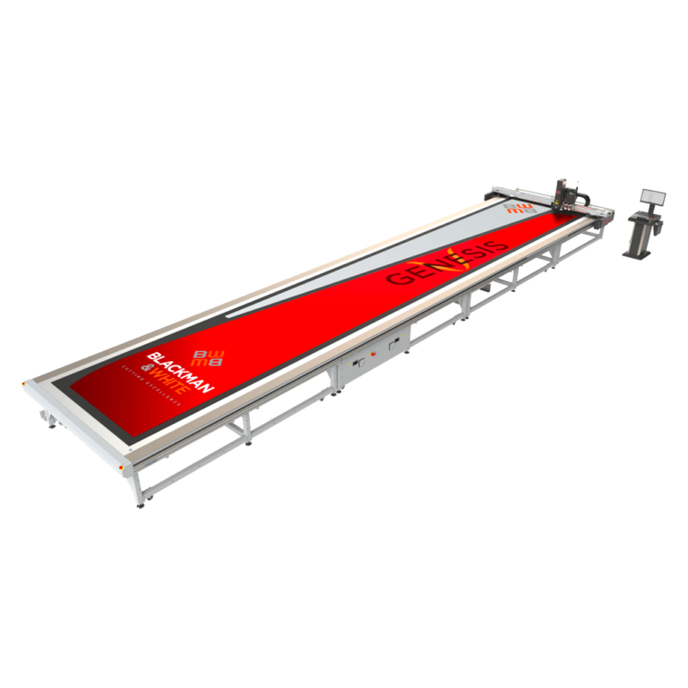 Flatbed Cutting Table - Laser Conveyor | Blackman & White